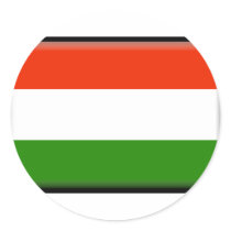 Hungary Flag stickers