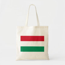 Hungary Flag Tote Bags