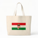 Hungary Flag w COA Tote Bag by FlagTshirts Hungary Flag w COA Tote Bag
