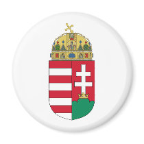 Hungary Official Coat Of Arms Heraldry Symbol Magnets