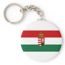Hungary State Flag Keychains