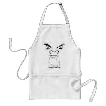 Hunger = Anger aprons