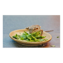 Hungry Bearded Dragon Business Card