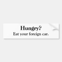 Hungry? Bumper Sticker