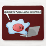 Hungry cell (Red) mousepads