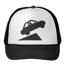 Hungry Cliff Logo Trucker Hat (Version 2) hats