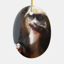 Hungry DeBrazza Ornament