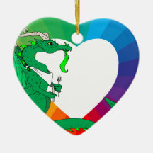 Hungry Dragon Christmas Tree Ornament