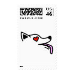 hungry eyes. postage stamps