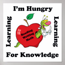 Hungry For Knowledge Poster