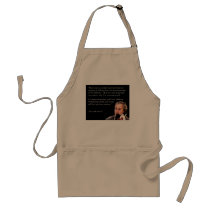 Hungry George W. Bush aprons