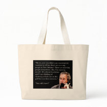 Hungry George W. Bush bags