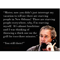 Hungry George W. Bush photo sculptures by The_Speech_Zone Hungry George W. Bush photo sculptures