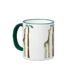 Hungry giraffe mug