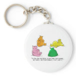 Hungry Hippos! - Keychain