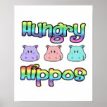 hungry  hippos posters