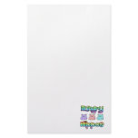 hungry  hippos personalized stationery