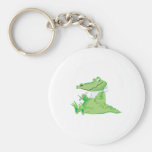 hungry hungry alligator key chain
