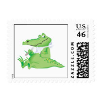 hungry hungry alligator postage