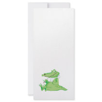 hungry hungry alligator rack card