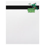 hungry hungry froggy frog animal cartoon letterhead design