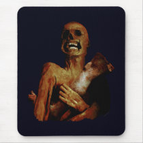 Hungry Hungry Zombie mousepads