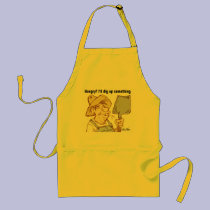 Hungry? I'll dig up something aprons