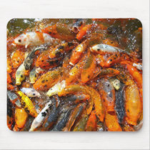 Hungry Koi Mousepad mousepads