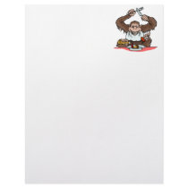 Hungry Monkey Letterhead Design