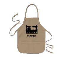 Hungry Monster Kid Apron