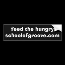 Hungry Musicians bumper stickers