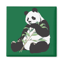 Hungry Panda magnets by Jungleshoppe Hungry Panda magnets