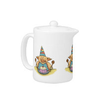 hungry piggy  teapot