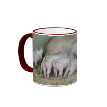 Hungry Piglets mugs