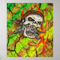 Hungry Pirate Print and Poster posters