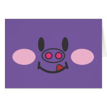 Hungry Purple Card