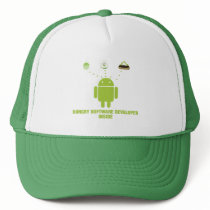 Hungry Software Developer Inside (Android) Mesh Hat
