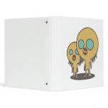 hungry swamp monster creatures 3 ring binder