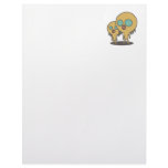 hungry swamp monster creatures letterhead