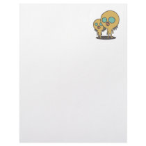 hungry swamp monster creatures letterhead