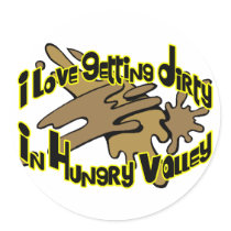 Hungry Valley stickers