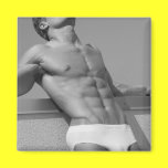 Hunk Magnet #4 magnets