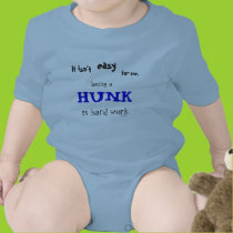 HUNK Onesie t-shirts