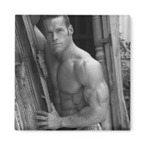 Hunk Square Magnet