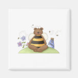 Hunny Bear Refrigerator Magnet
