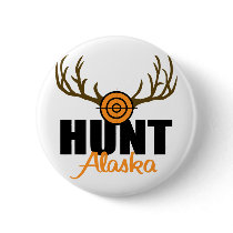 Hunt Alaska buttons