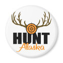 Hunt Alaska magnets by FishNHuntObsessions Hunt Alaska magnets