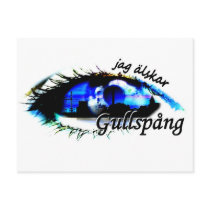 hunt älskar Gullspång Post Cards