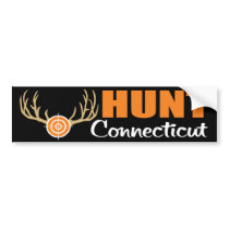 Hunt Connecticut bumper stickers