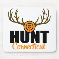 Hunt Connecticut mousepads by FishNHuntObsessions Hunt Connecticut mousepads